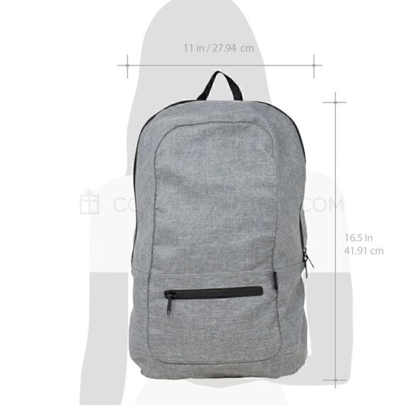 NWT- Card Tech backpack Gray Lightweight - Picture 1 of 12